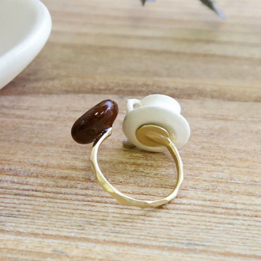 Bague Au café