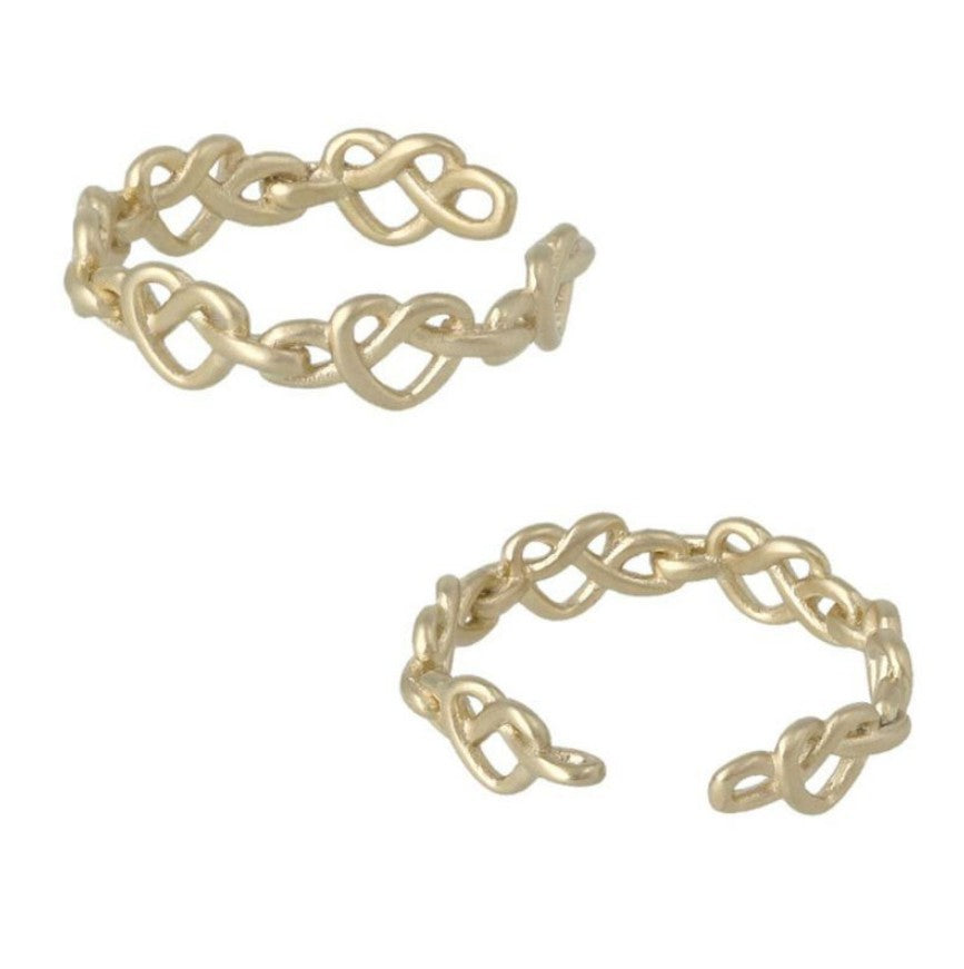 Bague à cœurs