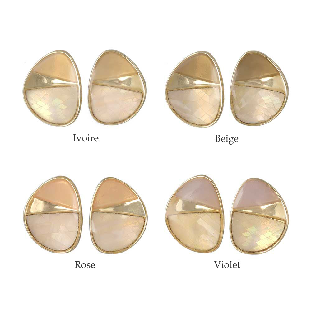 Boucles galets arrondis