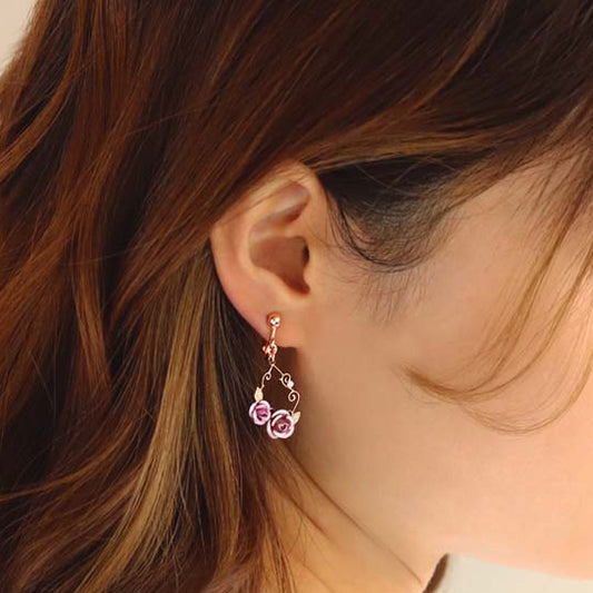 Jolies roses, en boucles