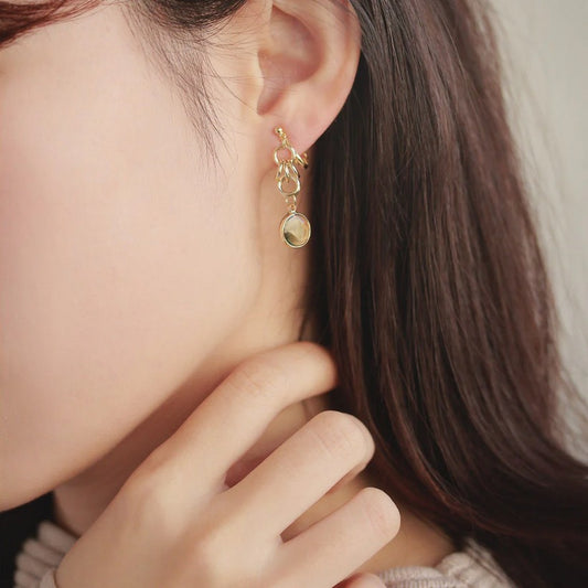 Goutte colorée et chaînons