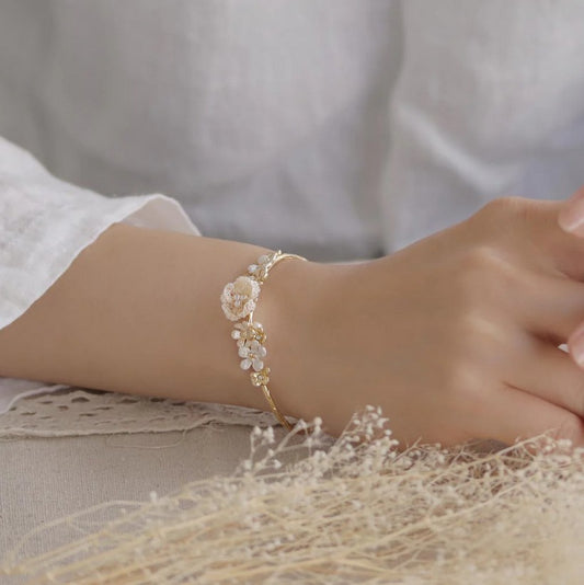 Bracelet jonc Fête des Fleurs