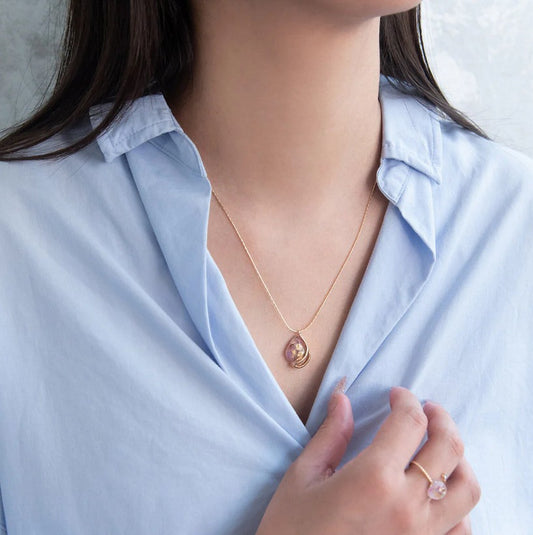 Sautoir Fleurs séchées