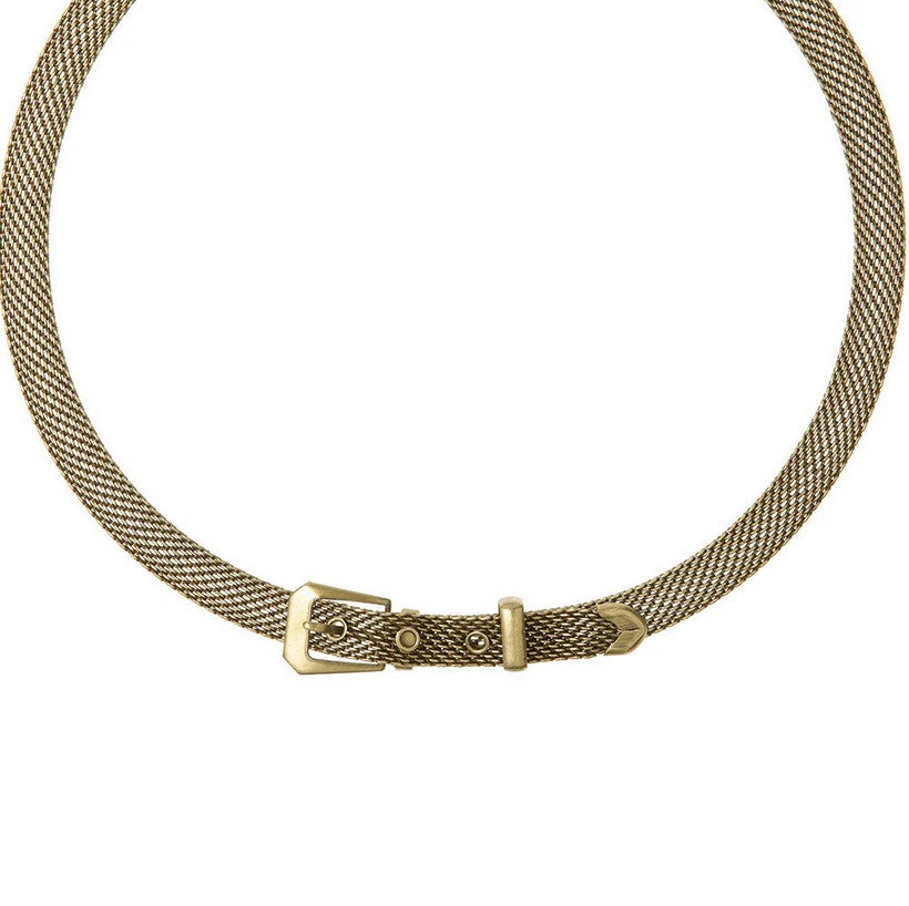 Collier et bracelet en mailles