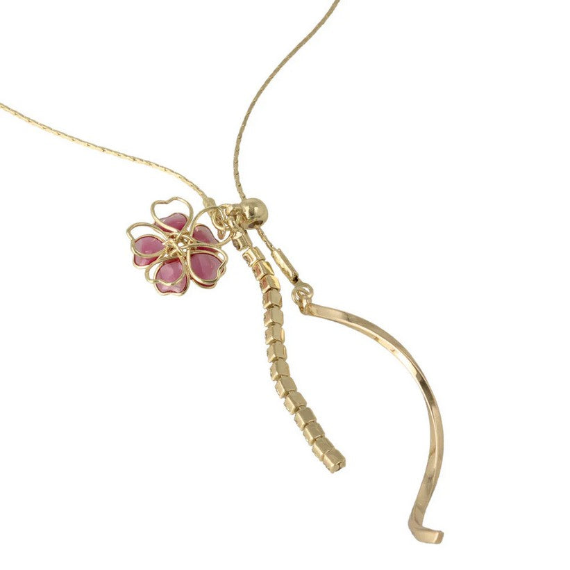 Sautoir fleur de sakura
