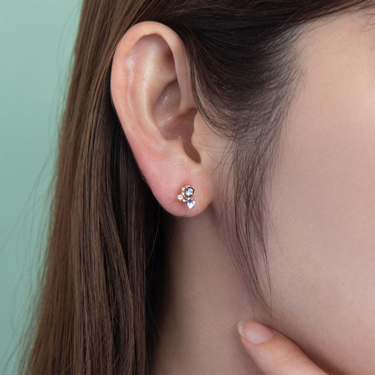 Grappe de strass, en loops