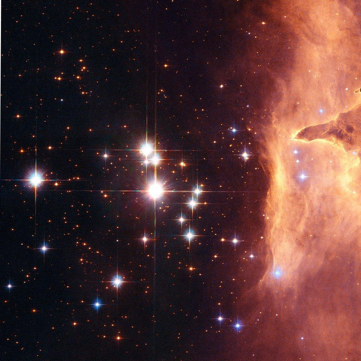 Dans les étoiles