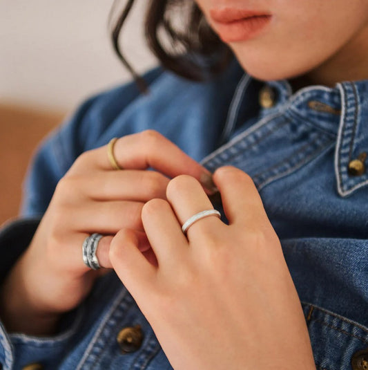 Bague fine vintage