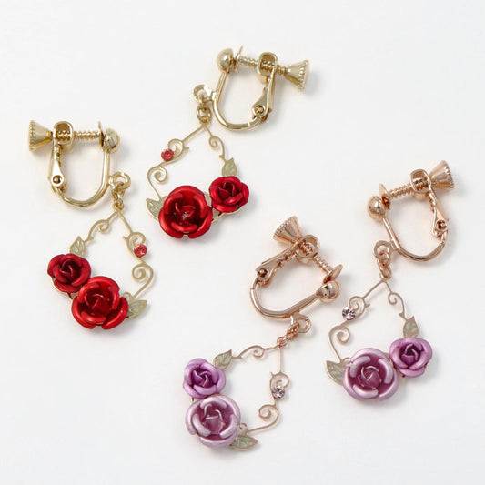 Jolies roses, en boucles