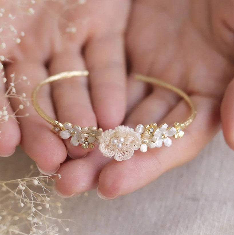 Bracelet jonc Fête des Fleurs