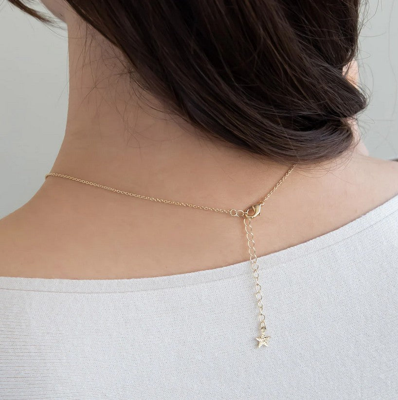 Collier Saturne Hollographique