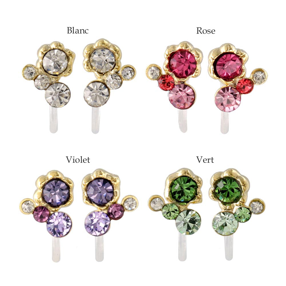 Grappe de strass, en loops