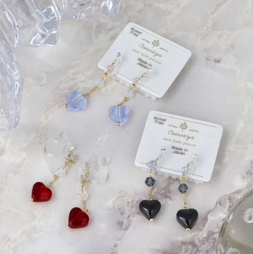 Cœurs pendants, en loops