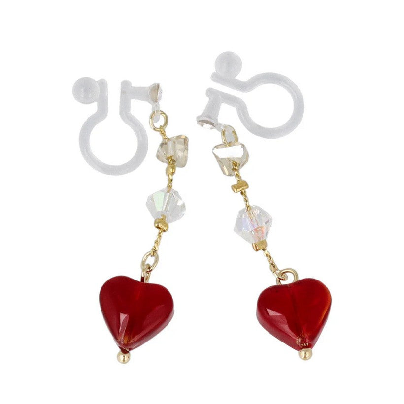 Cœurs pendants, en loops
